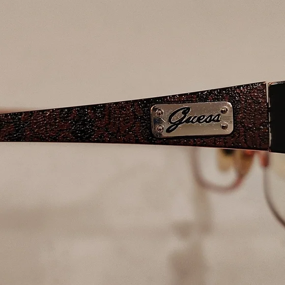 Guess GU 2329 Black Rectangular Eyeglasses Frames 52-16-135 - Picture 8 of 9
